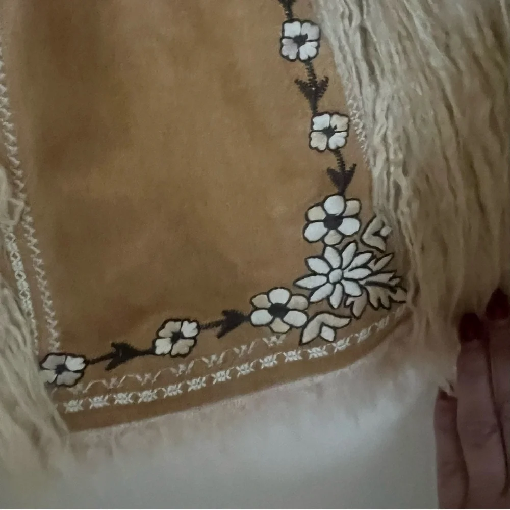 NWT Spell Joplin Cropped Jacket in Hazelnut XL - Picture 5 of 8